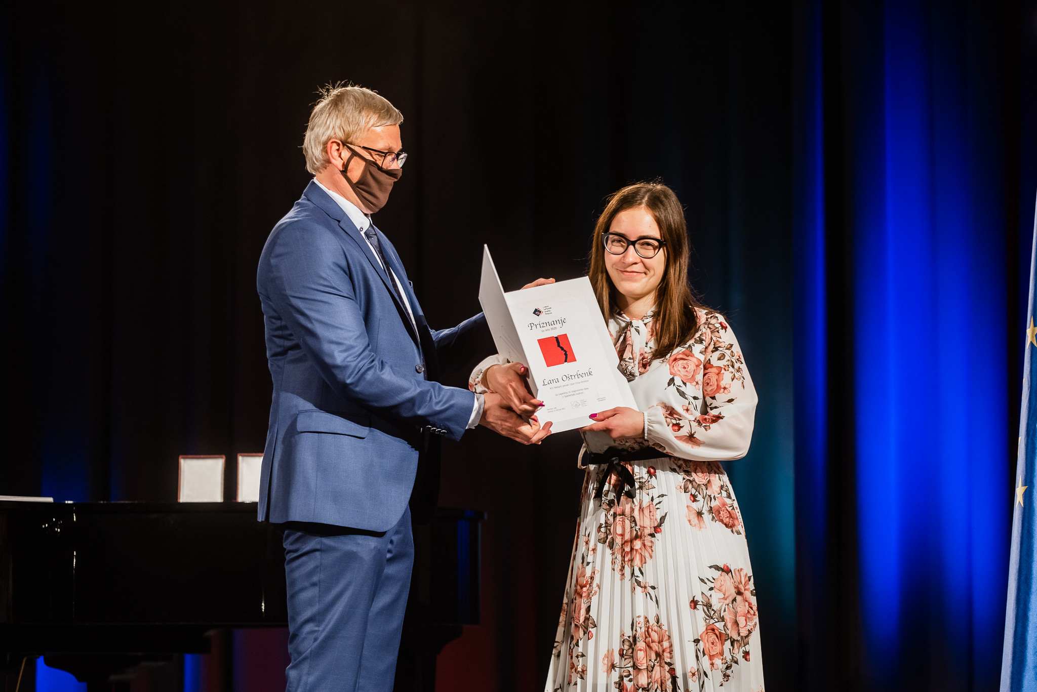 Osrednja občinska slovesnost ob slovenskem kulturnem prazniku v Brežicah - 6. 2. 2021