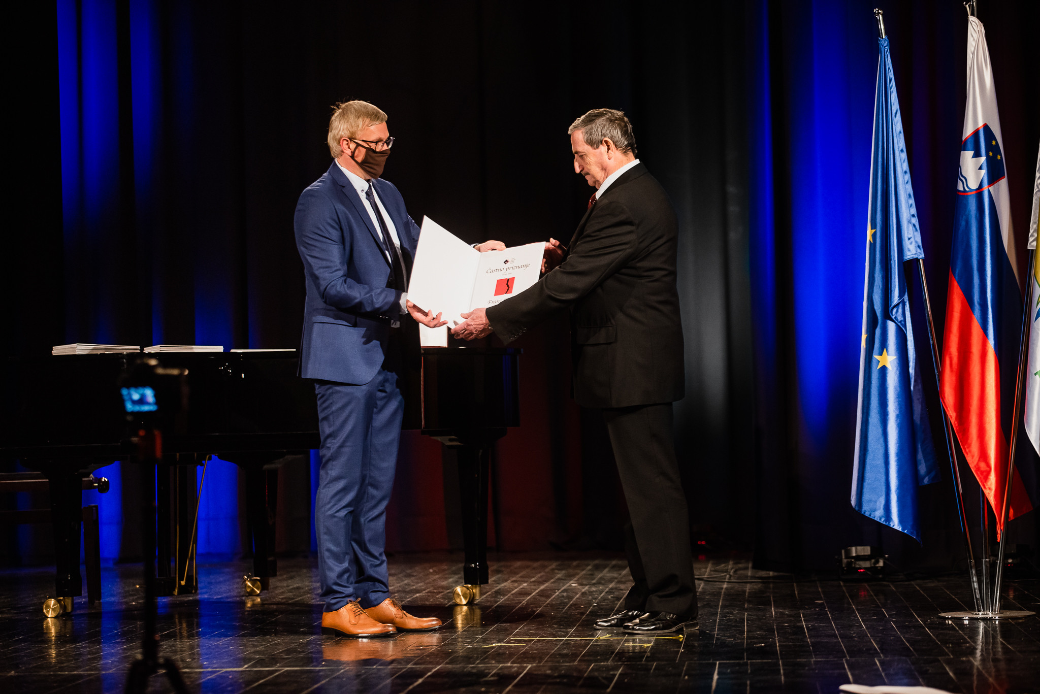 Osrednja občinska slovesnost ob slovenskem kulturnem prazniku v Brežicah - 6. 2. 2021