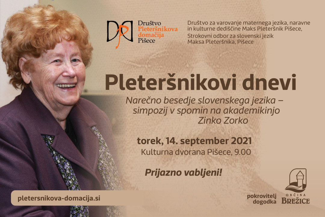 Pleteršnikovi dnevi 2021