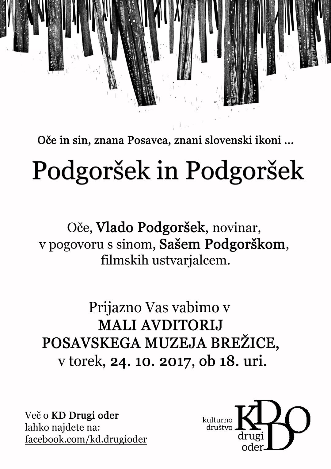 Pogovorni večer Podgoršek in Podgoršek