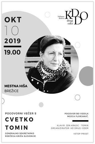Pogovorni večer s Cvetko Tomin -