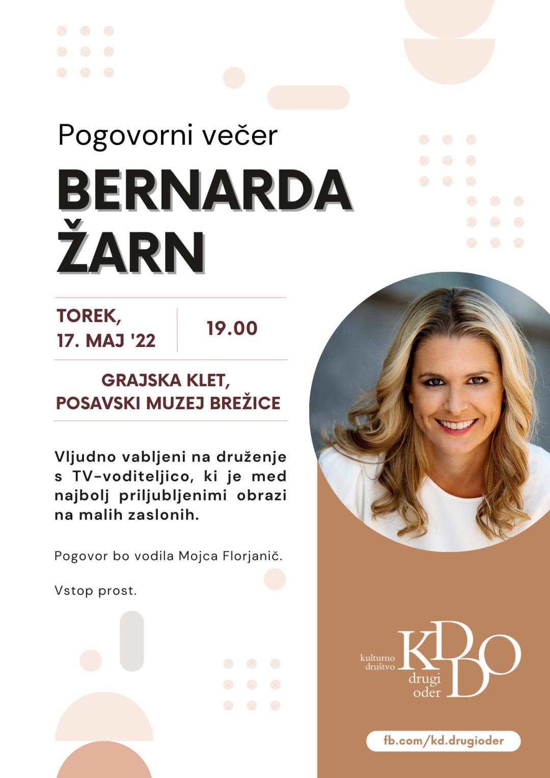 Pogovorni večer z Bernardo Žarn