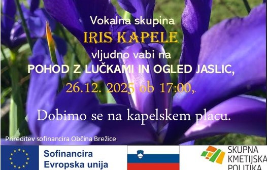 Pohod z lučkami in ogled jaslic