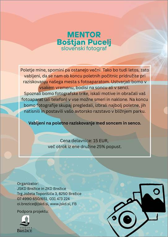 Poletna foto delavnica