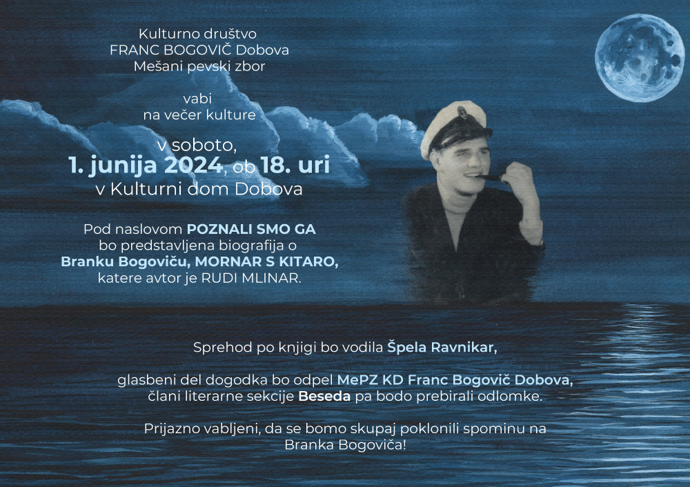 Predstavitev romana Mornar s kitaro