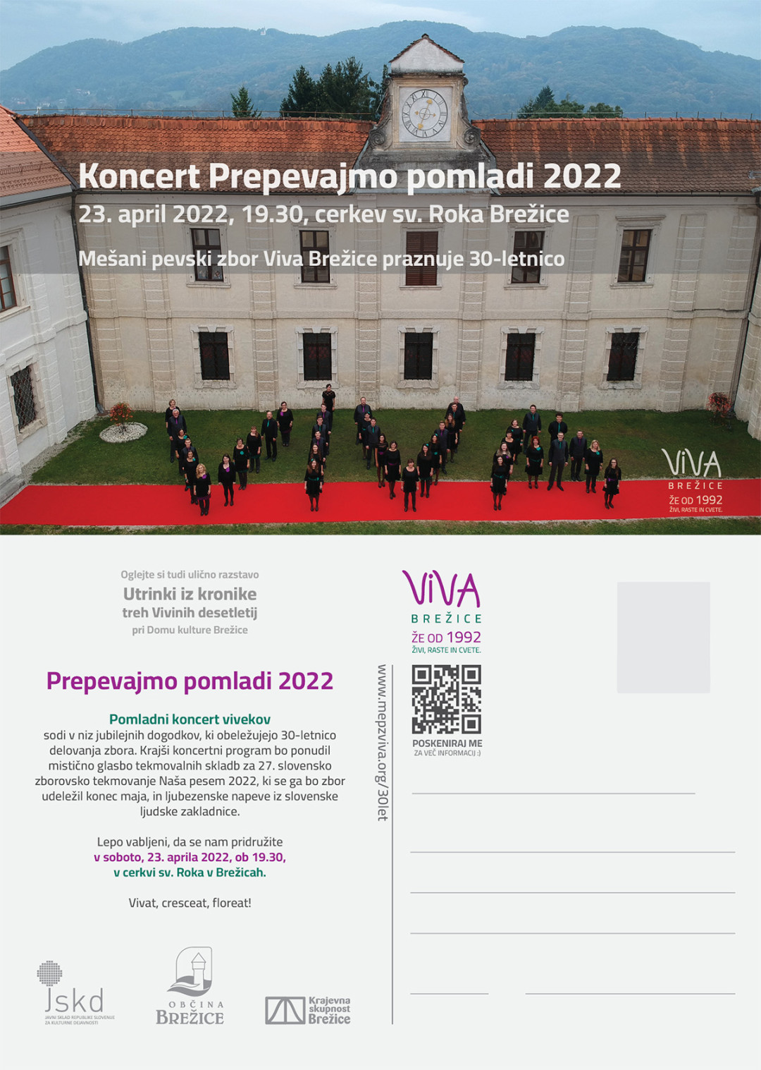 Prepevajmo pomladi 2022 - koncert