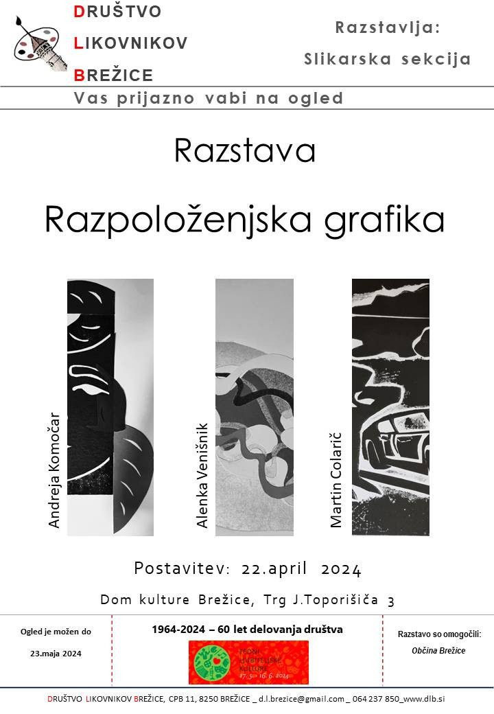 Razpoloženjska grafika - razstava
