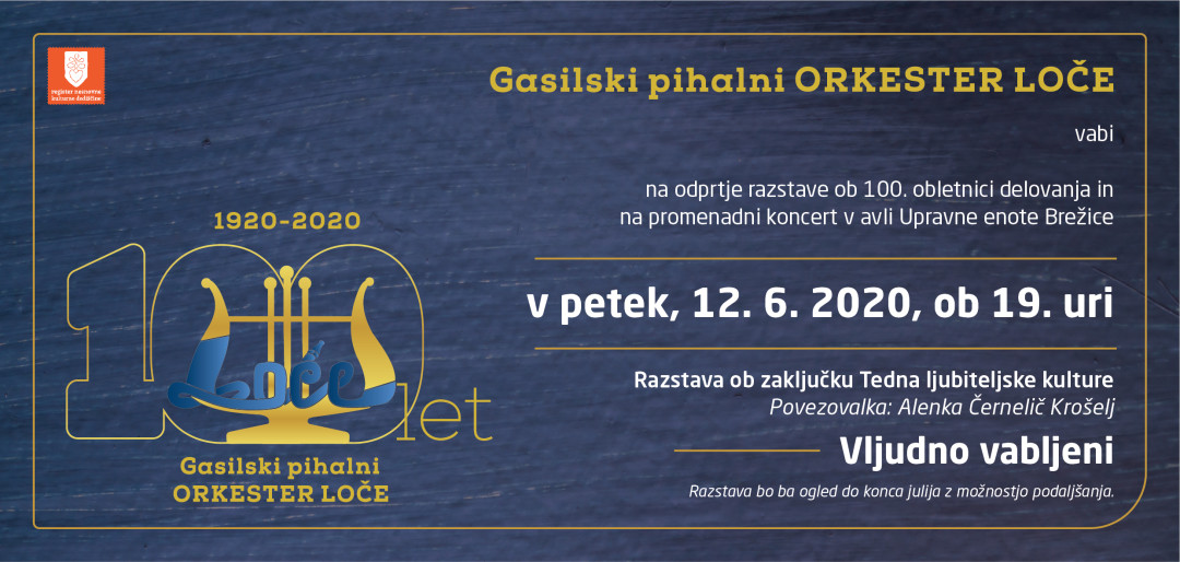 Razstava in promenadni koncert  ob 100. obletnici GPO Loče