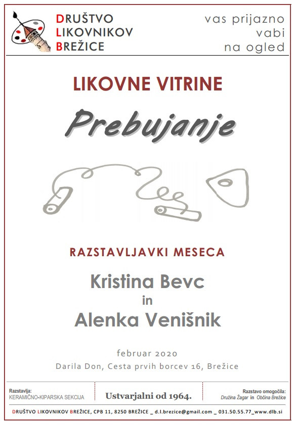 Razstava Likovne vitrine - Prebujanje