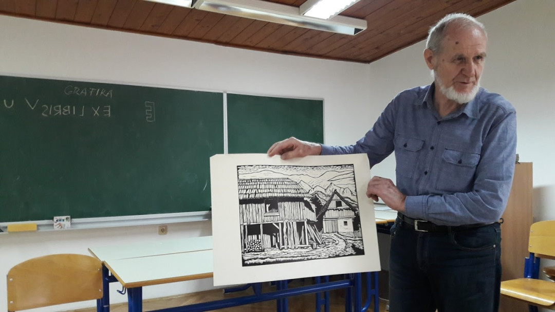 Razstava mentorju v čast