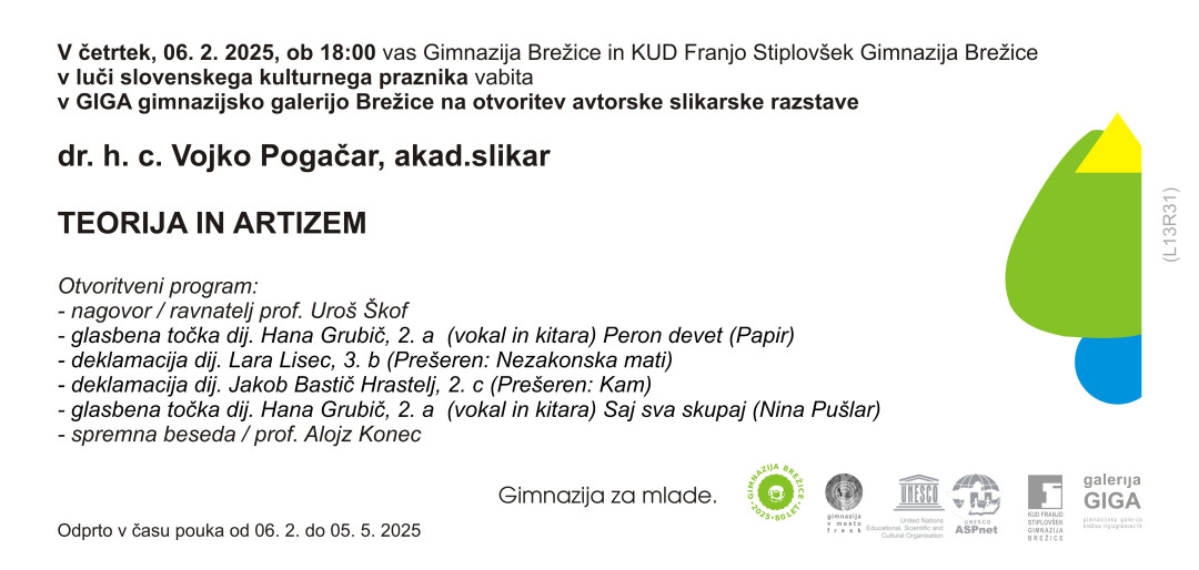 Razstava Teorija in artizem