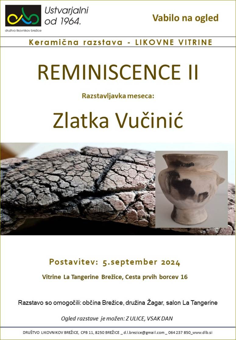 Reminiscence II Zlatke Vučinić