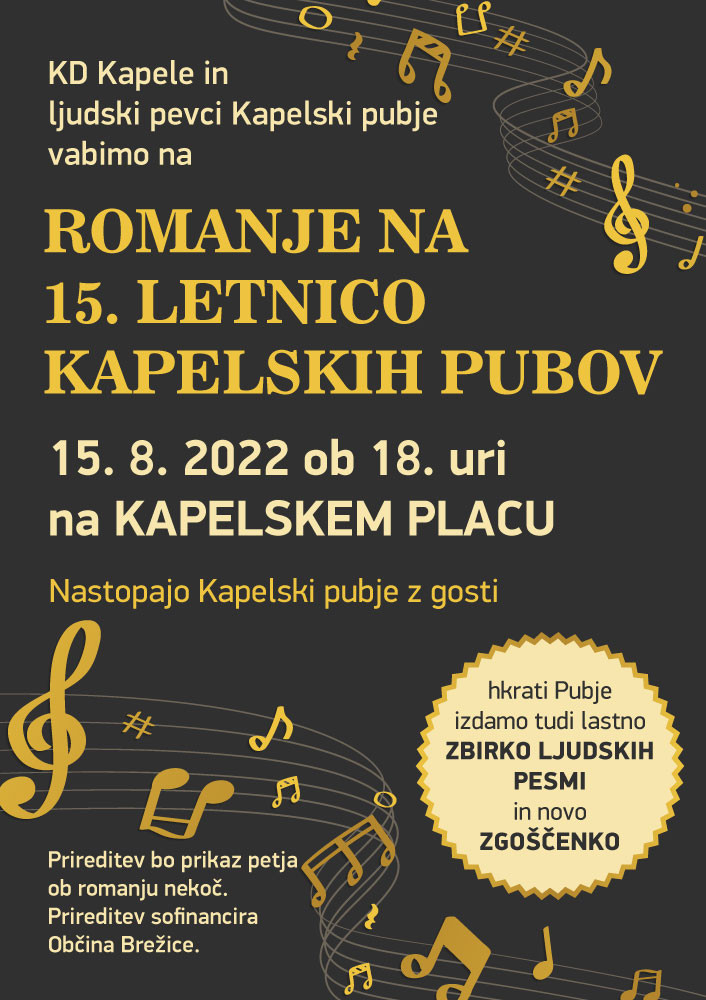 Romanje na 15. letnico Kapelskih pubov