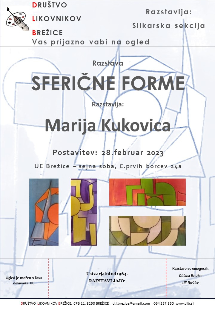 Sferične forme - razstava