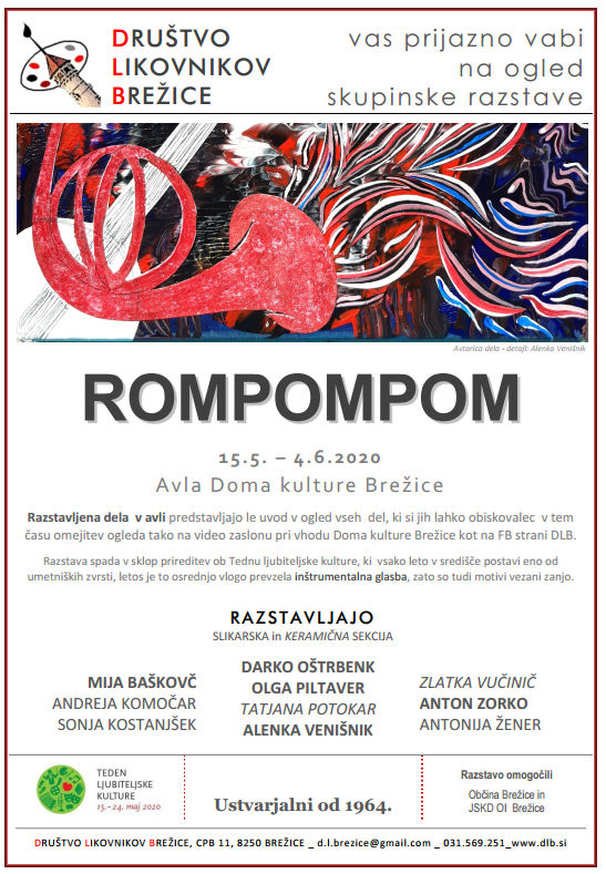 Skupinska razstava - Rompompom