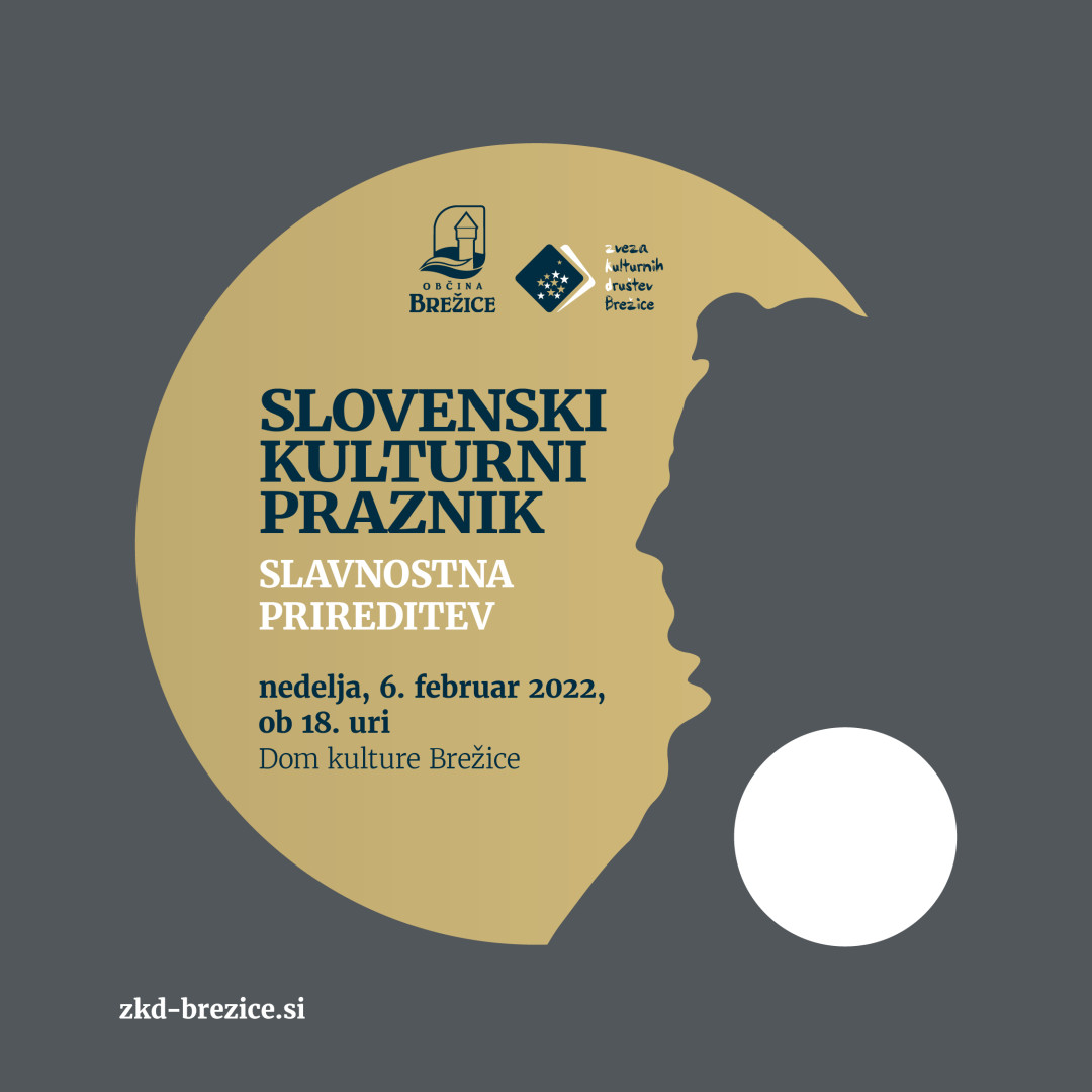 Slavnostna prireditev ob slovenskem kulturnem prazniku 2022