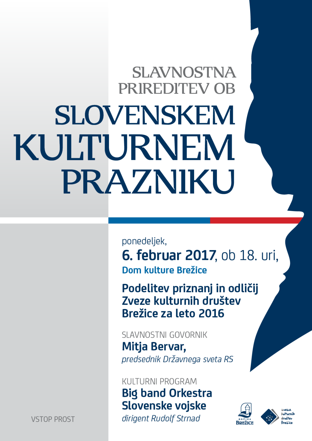 Slavnostna prireditev ob slovenskem kulturnem prazniku