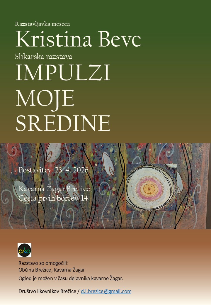 Slikarska razstava Impulzi moje sredine