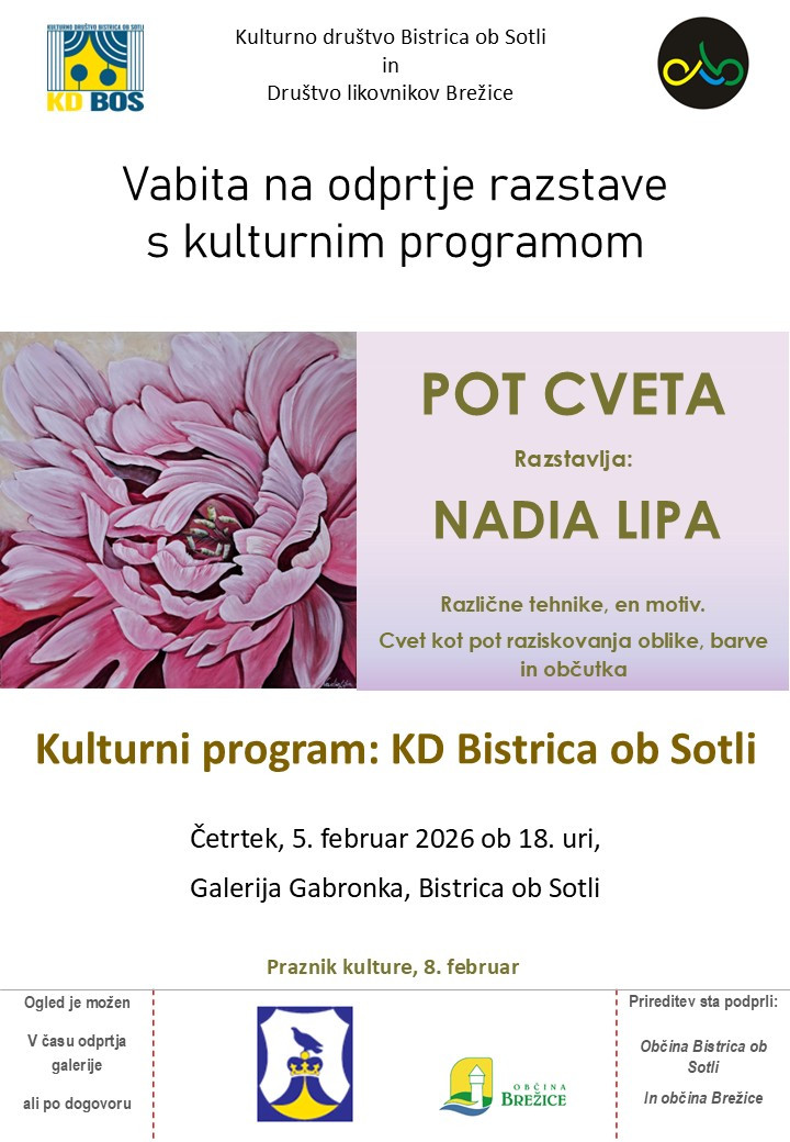 Slikarska razstava - Pot cveta