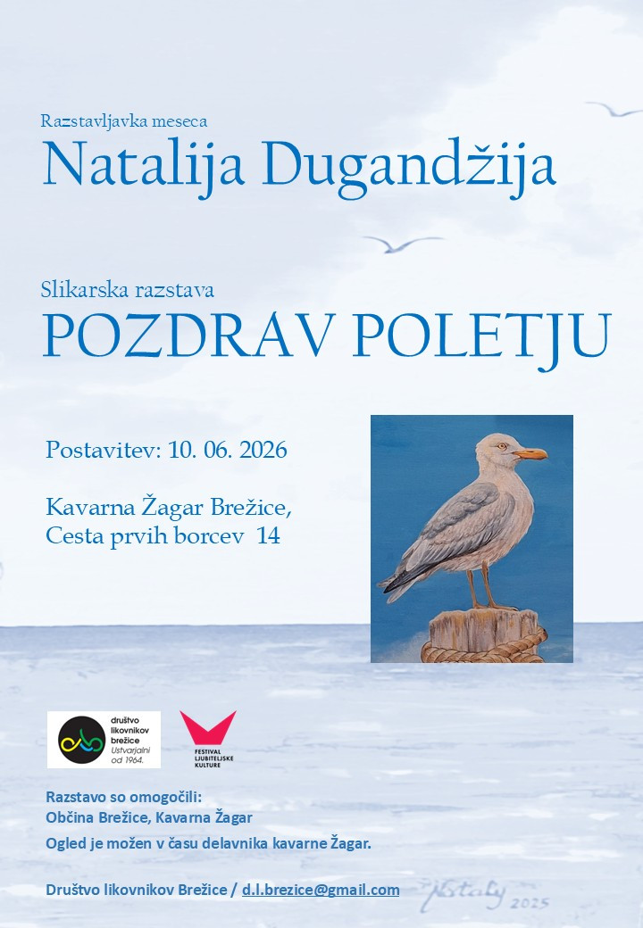 Slikarska razstava Pozdrav poletju Natalije Dugandžija