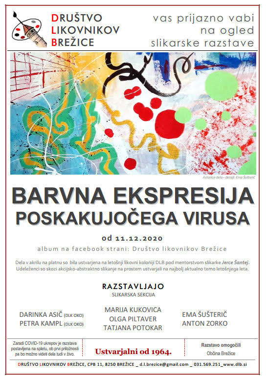 Spletna razstava - Barvna ekspresija
