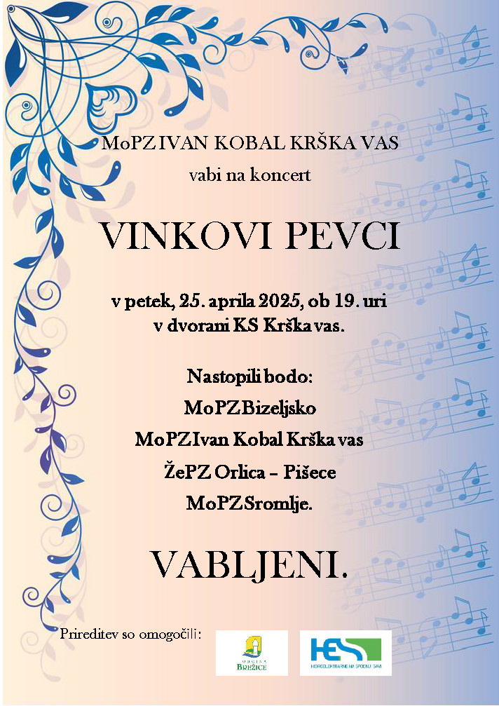 Srečanje Vinkovih pevcev