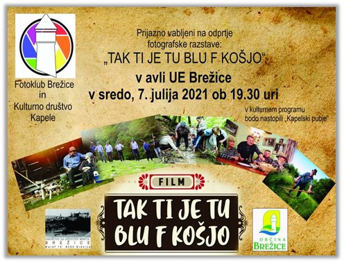 Tak ti je tu blu f košjo