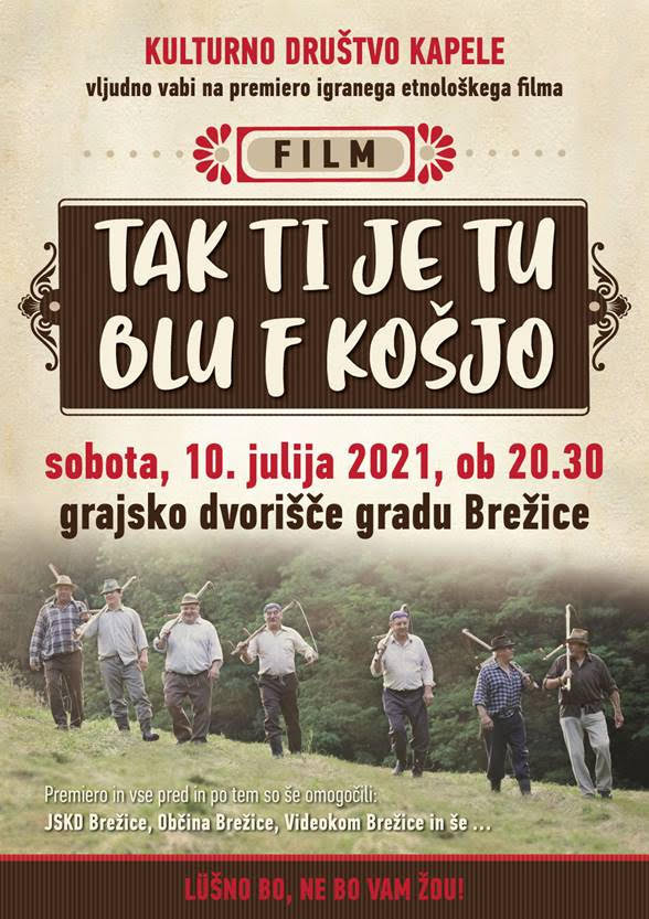 Tak ti je tu blu f košjo
