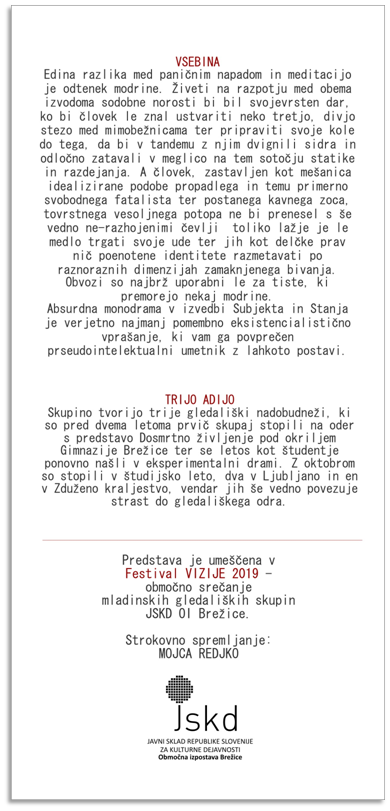 Trikotnik - eksperimentalna drama