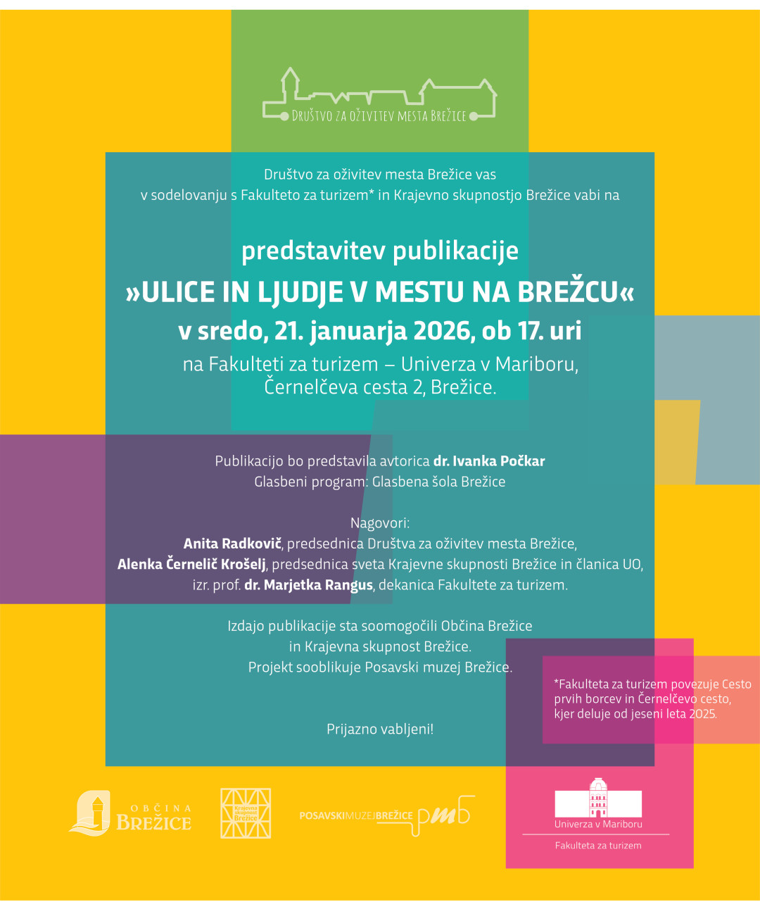 Ulice in ljudje na Brežcu - predstavitev publikacije