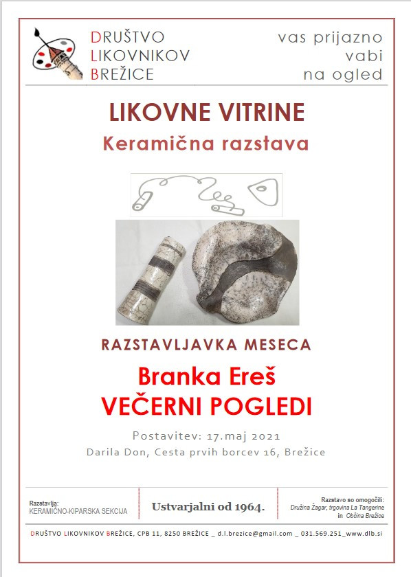 Večerni pogledi - keramična razstava