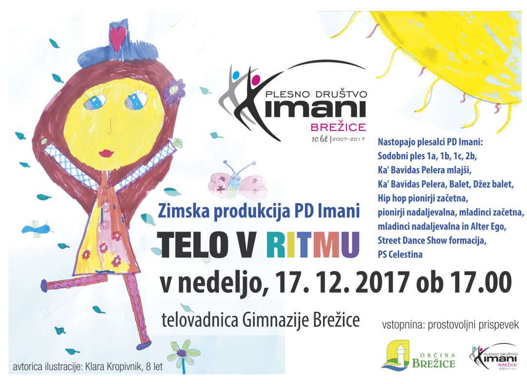 Zimska produkcija PD Imani - Telo v ritmu