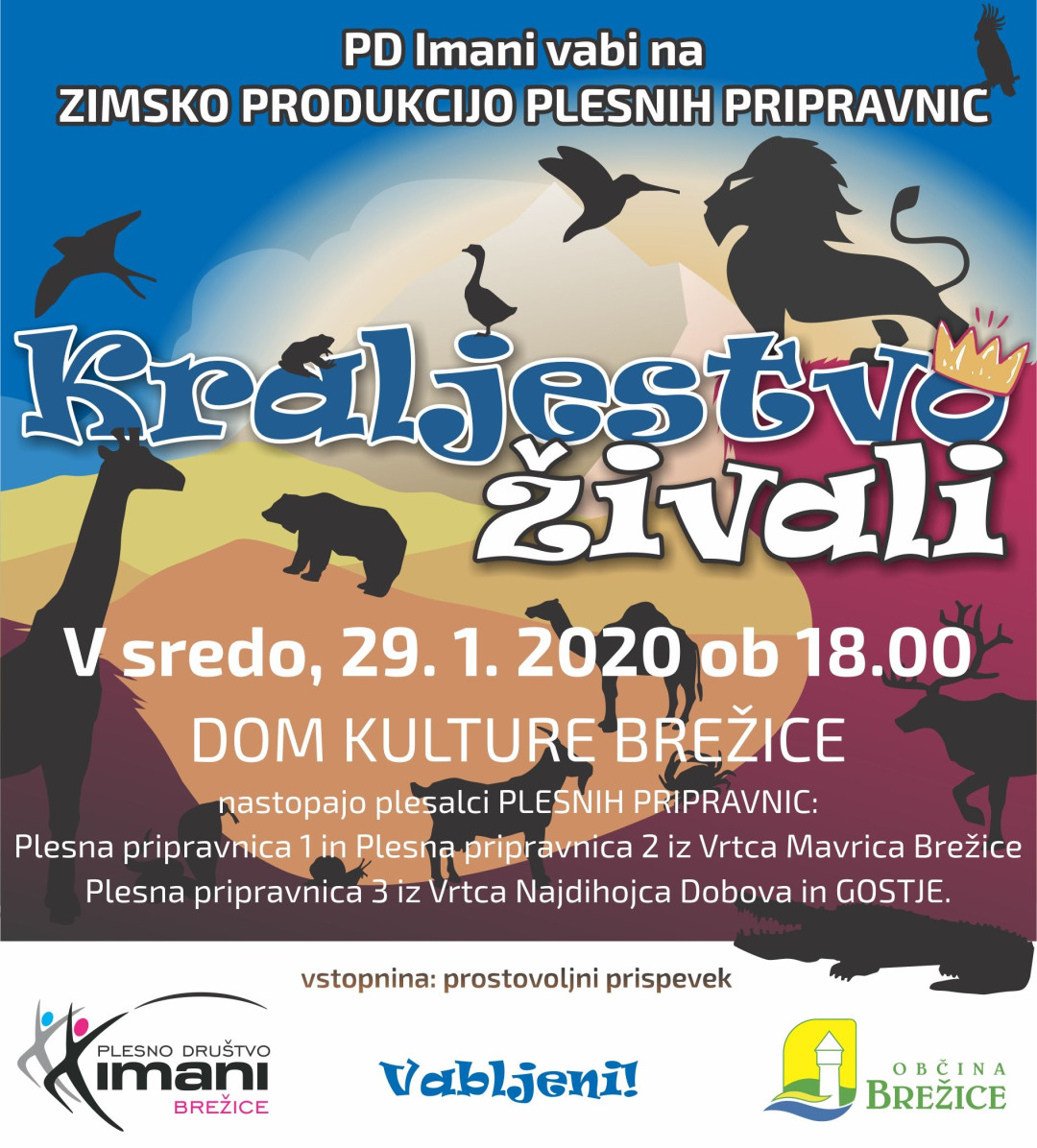 Zimska produkcija plesnih pripravnic 2020