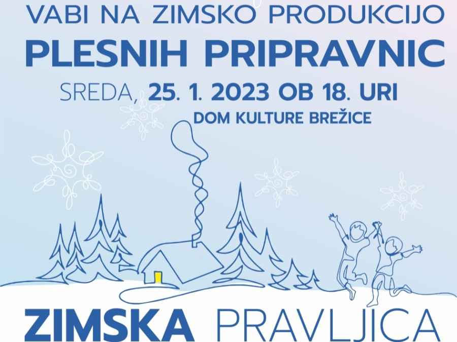Zimska produkcija plesnih pripravnic