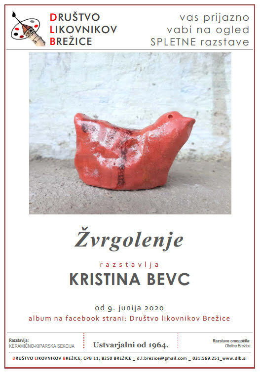 Žvrgolenje - Spletna razstava Kristine Bevc