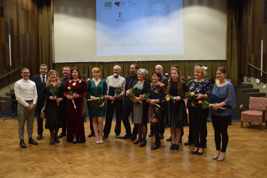 Podelitev Prešernovih plaket 2019