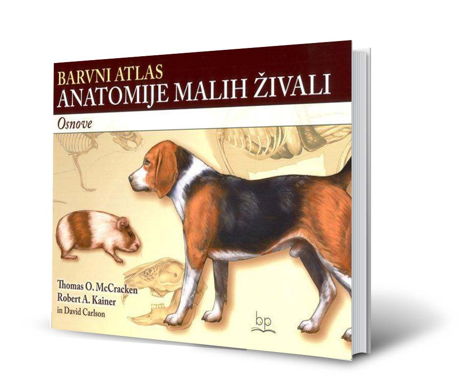 Barvni atlas anatomije malih živali