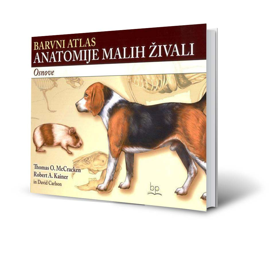 Barvni atlas anatomije malih živali
