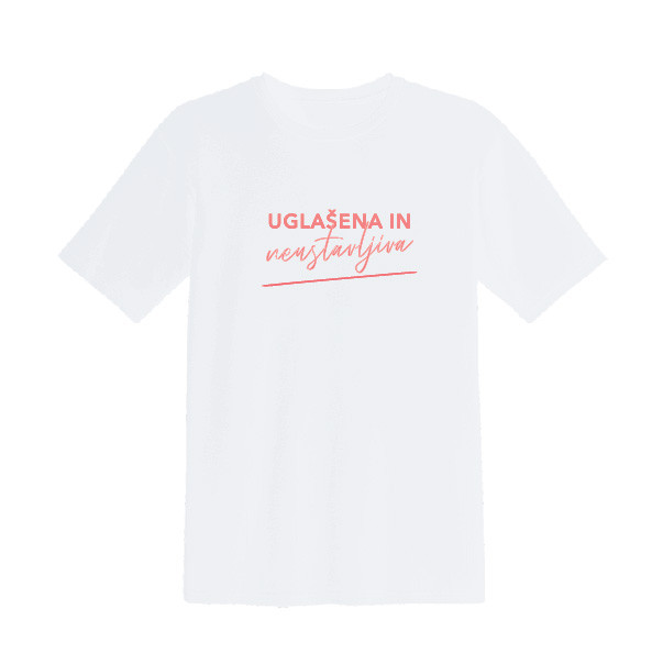 MAJICA UGLAŠENA IN NEUSTAVLJIVA