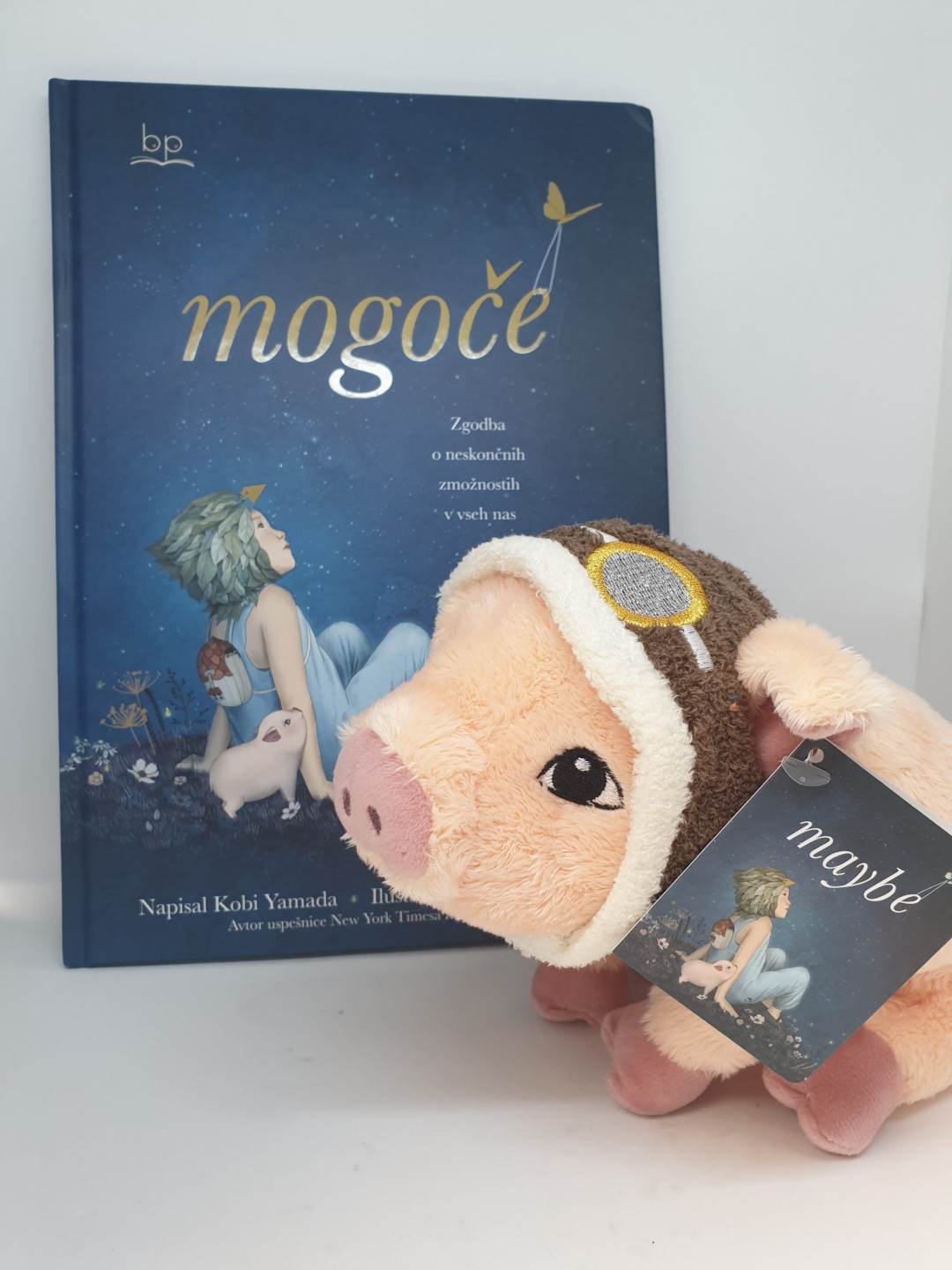 Paket - Mogoče + igrača pujsek Maybe