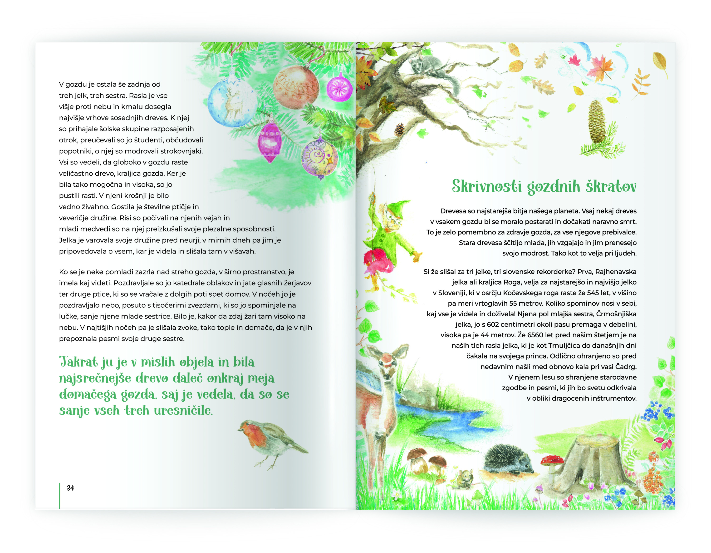 Škratje, sanje in škripanje dreves