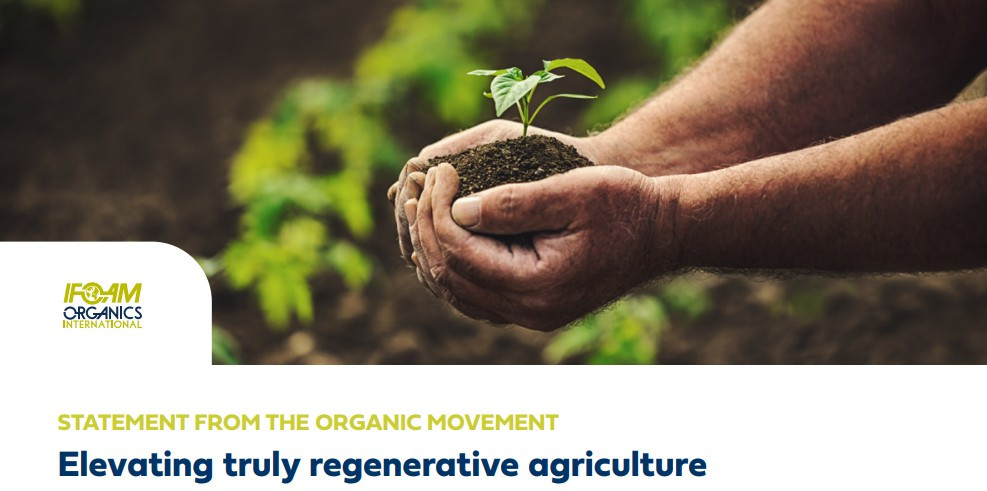 Dvig resnično regenerativnega kmetijstva – IFOAM postavlja meje zlorabam in krepi vlogo ekološkega