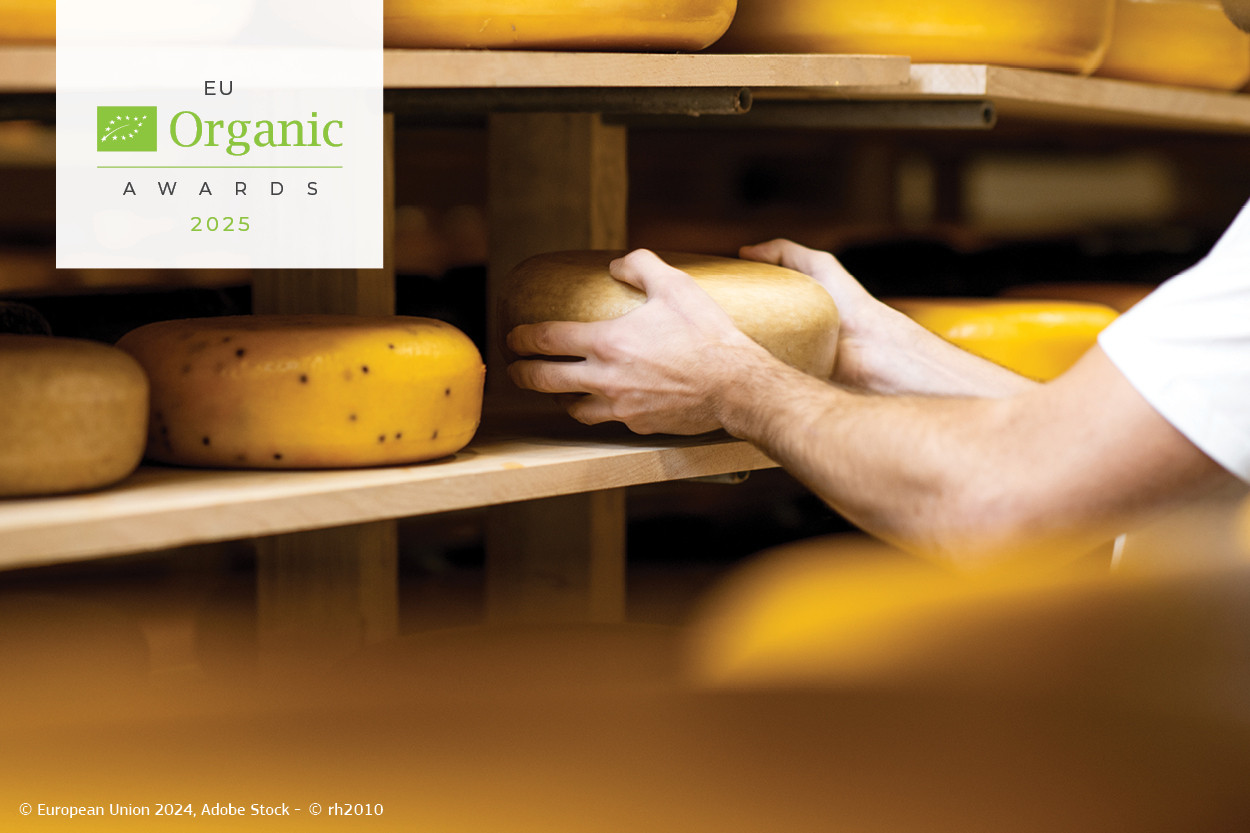 NAGRADE EU ORGANIC 2025 - Priznavanje odličnosti v ekološkem sektorju