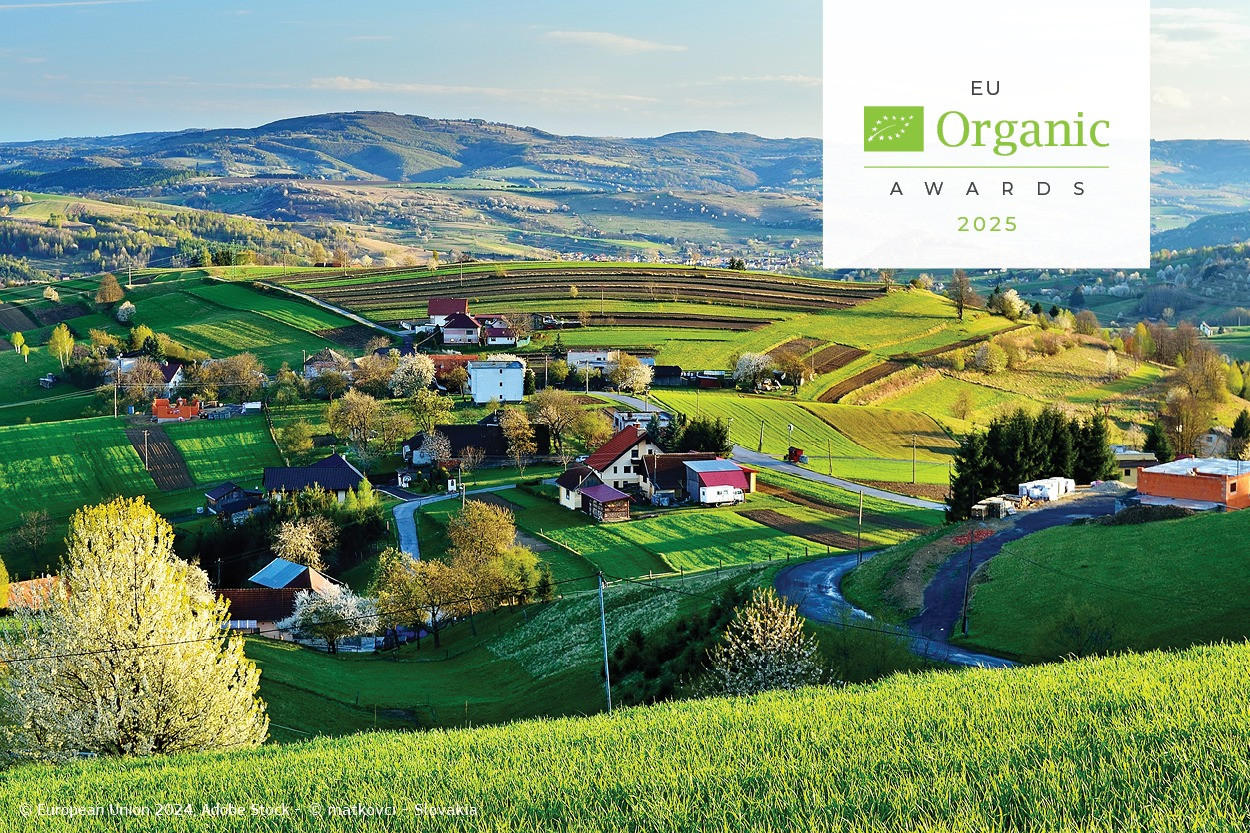 NAGRADE EU ORGANIC 2025 - Priznavanje odličnosti v ekološkem sektorju