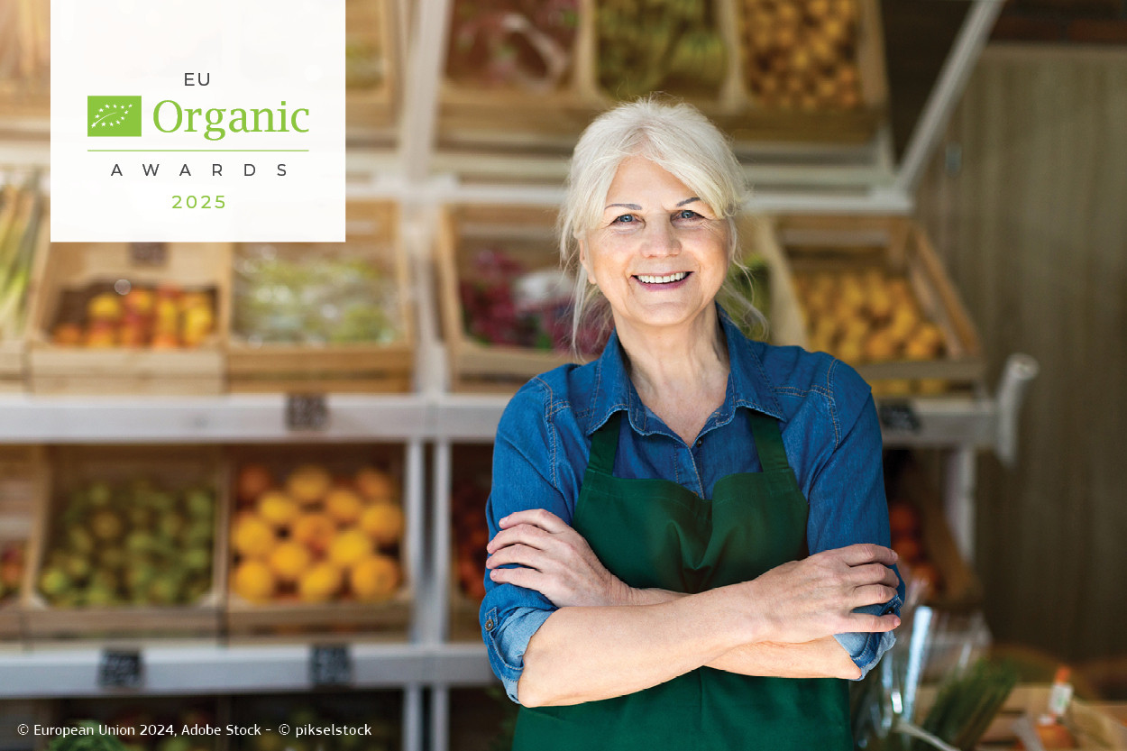 NAGRADE EU ORGANIC 2025 - Priznavanje odličnosti v ekološkem sektorju