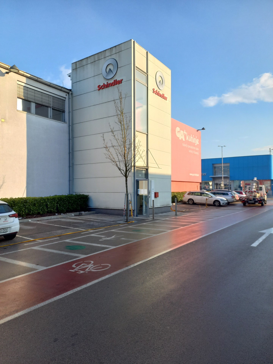 Reklamni napis Schindler