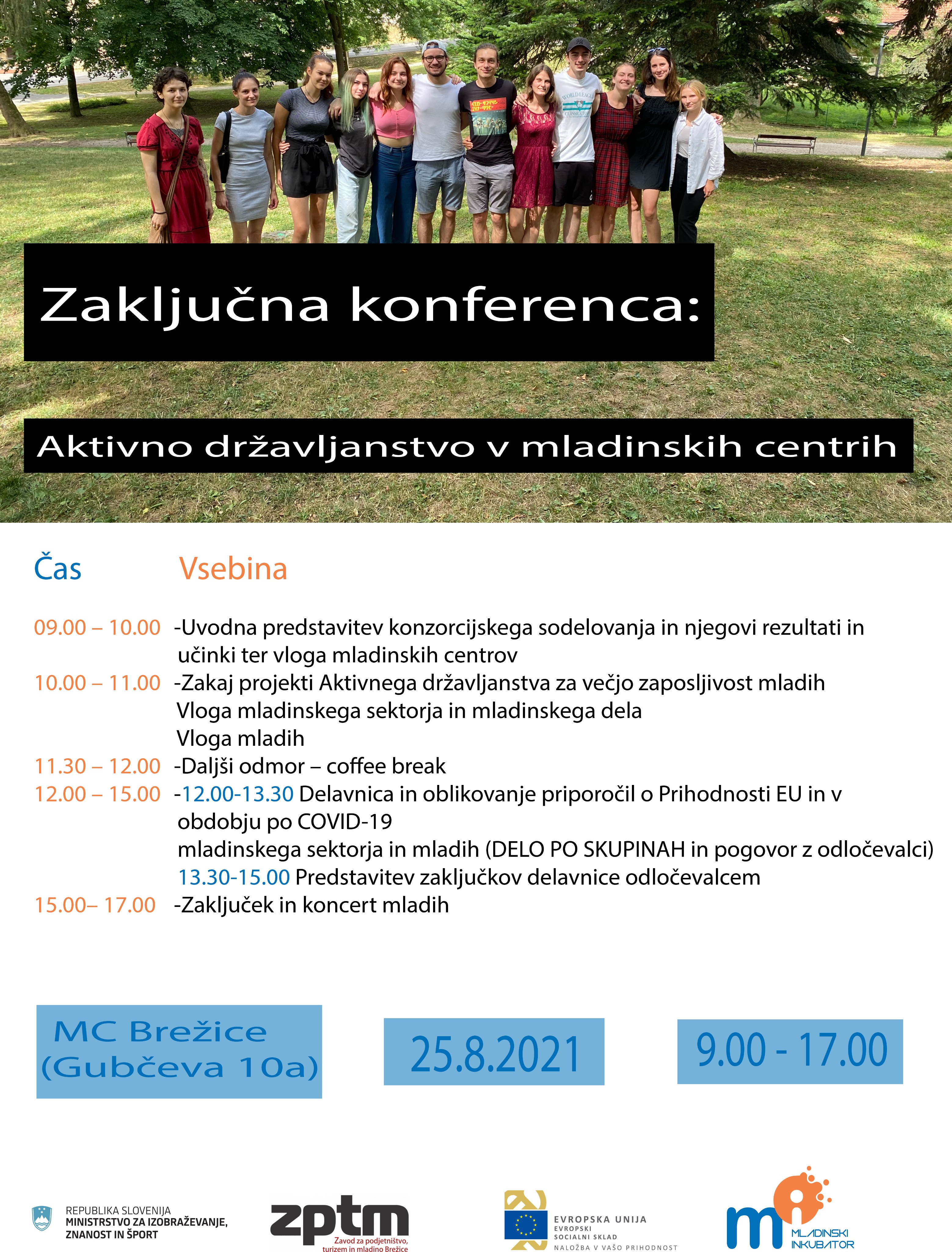 Vabilo na zaključno konferenco