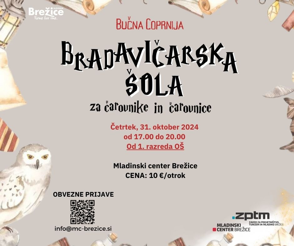 Bučna coprnija Bradavičarska šola čarovništva