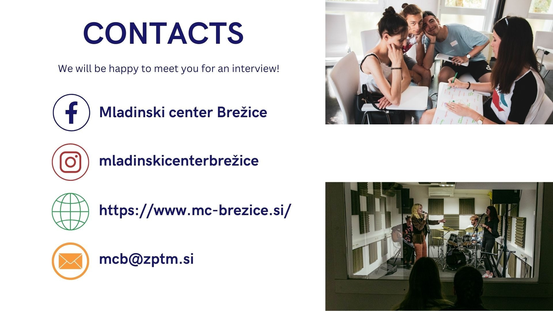 Call for the volunteers