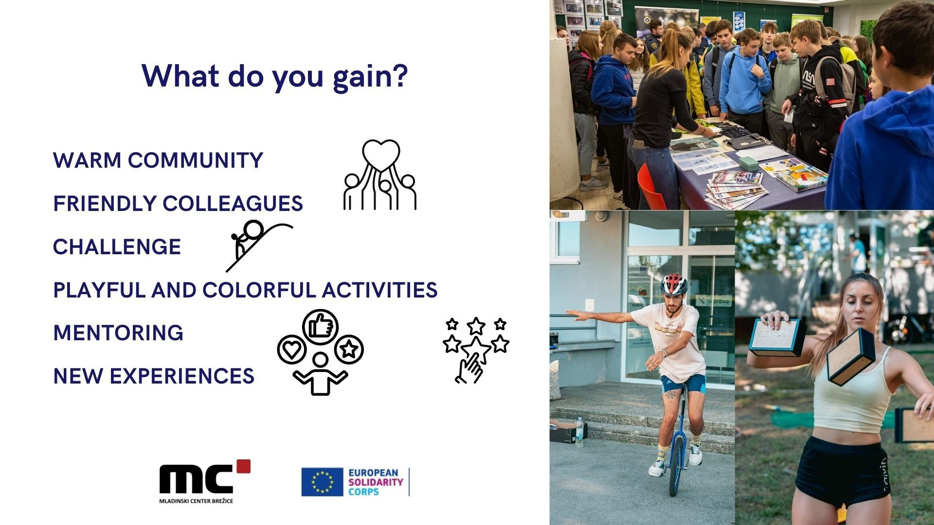 Call for the volunteers